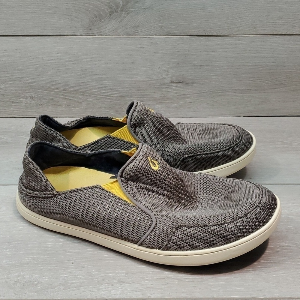 Olukai Mens Nohea Mesh Loafer sneakers shoes sz 9.5